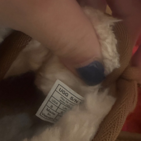 UGG Neumel Chukka Suede Lace Up Ankle Boots Chestnut Women’s 8 - Picture 7 of 7